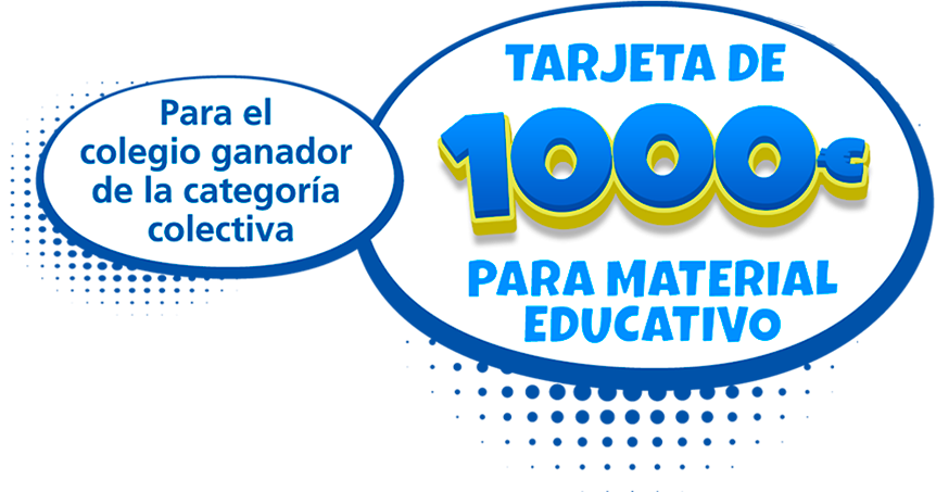 Premio para los ganadores de la categoría colectiva